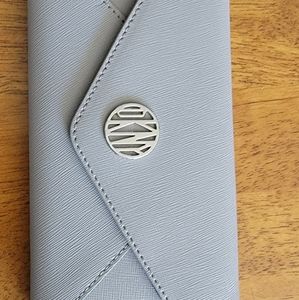 Grey DKNY Envelope Wallet